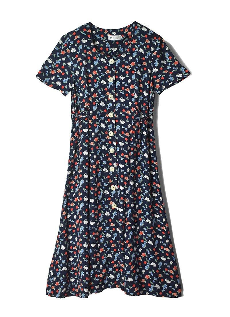 USED Floral Print Dress CN-19