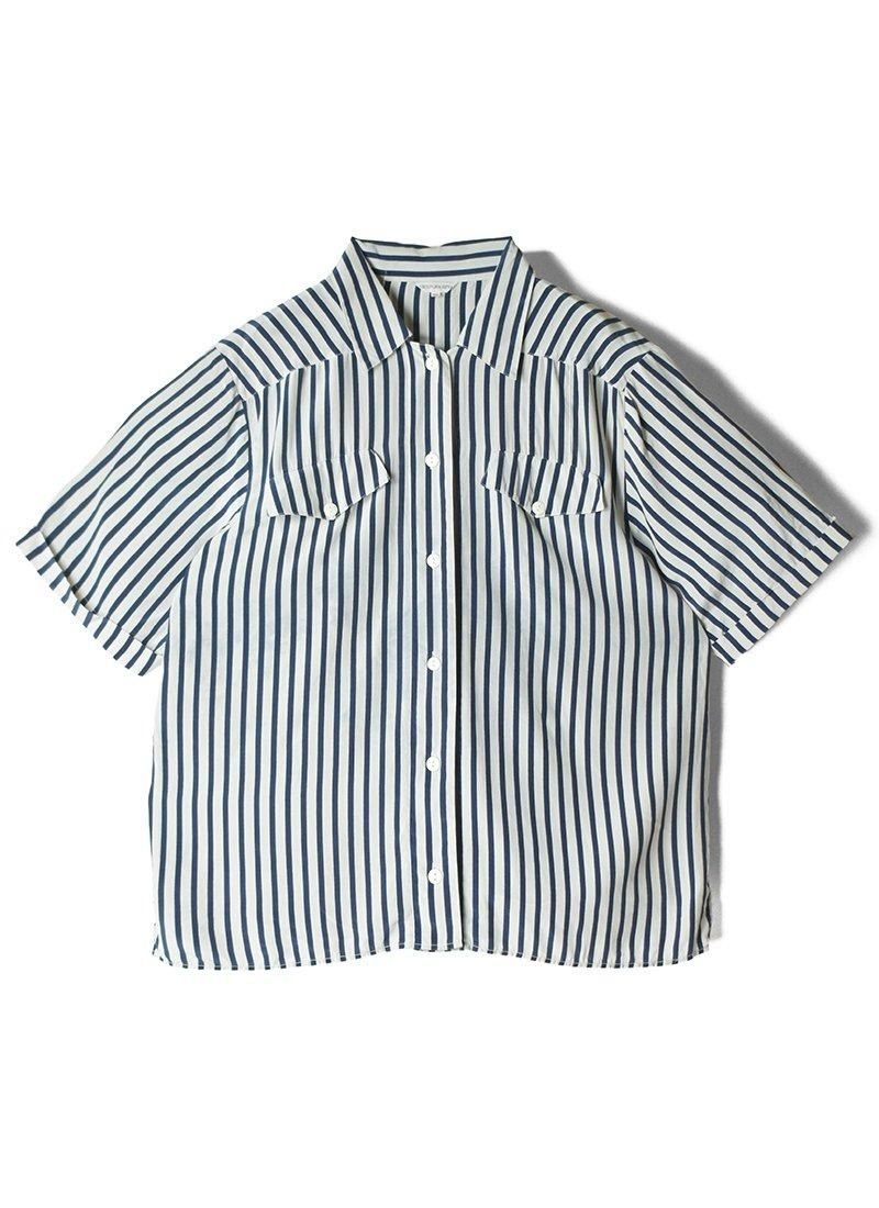 USED Silk Stripe Design Shirt CP-22