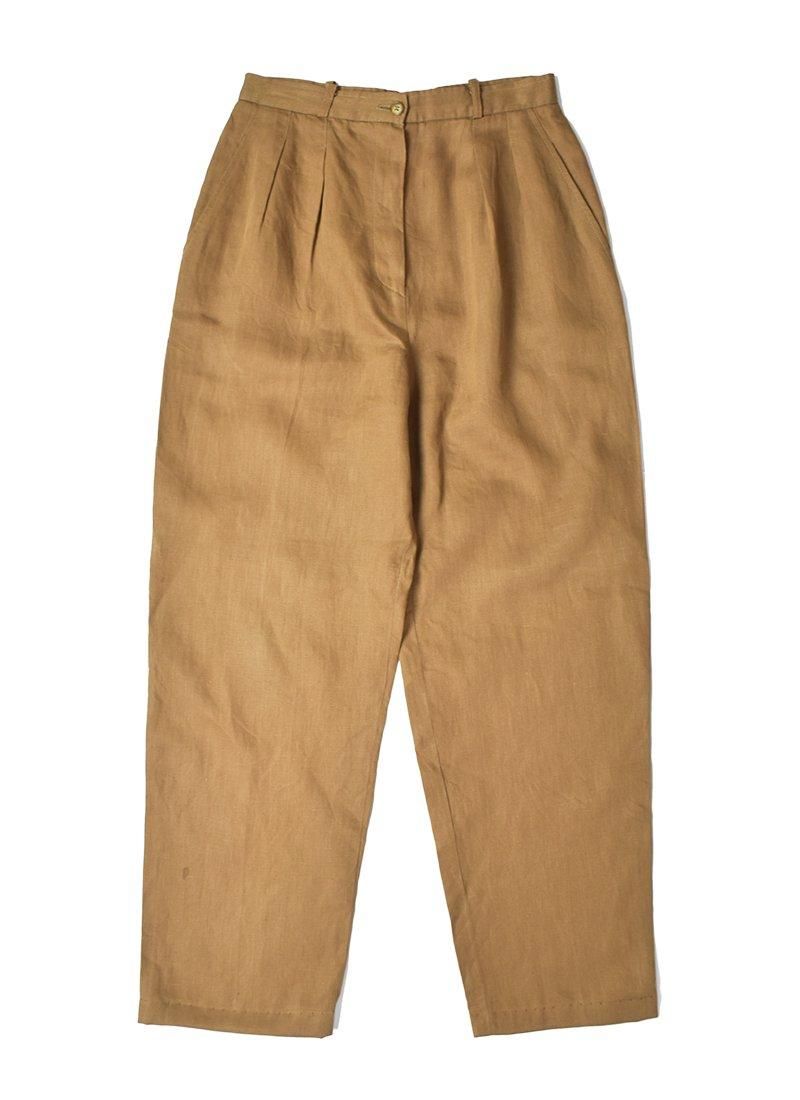 USED Linen Tuck Slacks BB-16