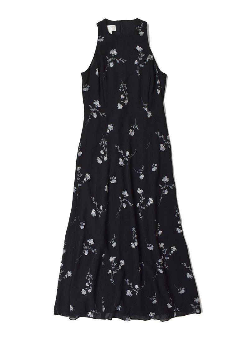 USED Sleeveless Floral Print Dress CV-29