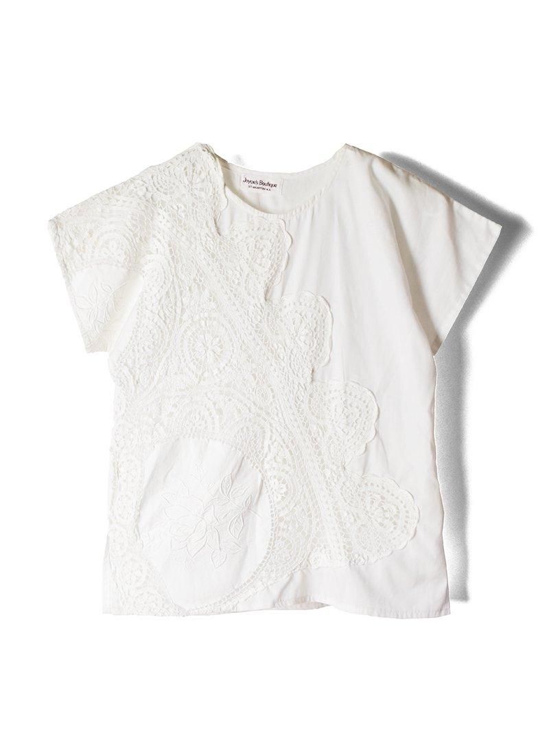 USED Floral Lace Tee CT-4