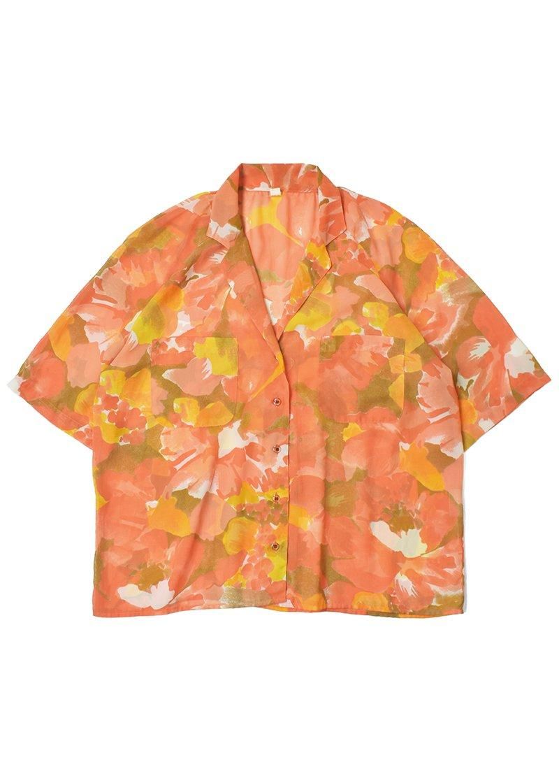 USED Floral Sheer Blouse CV-9