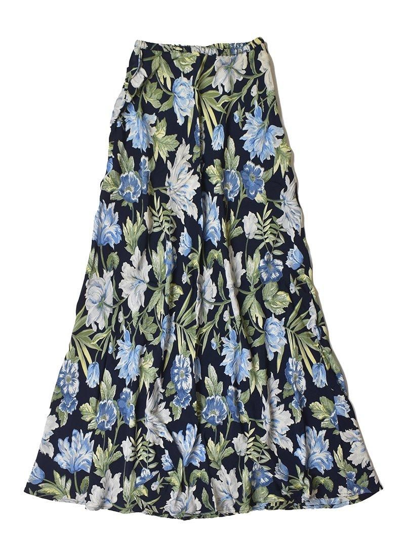 USED Floral Print Skirt CV-25