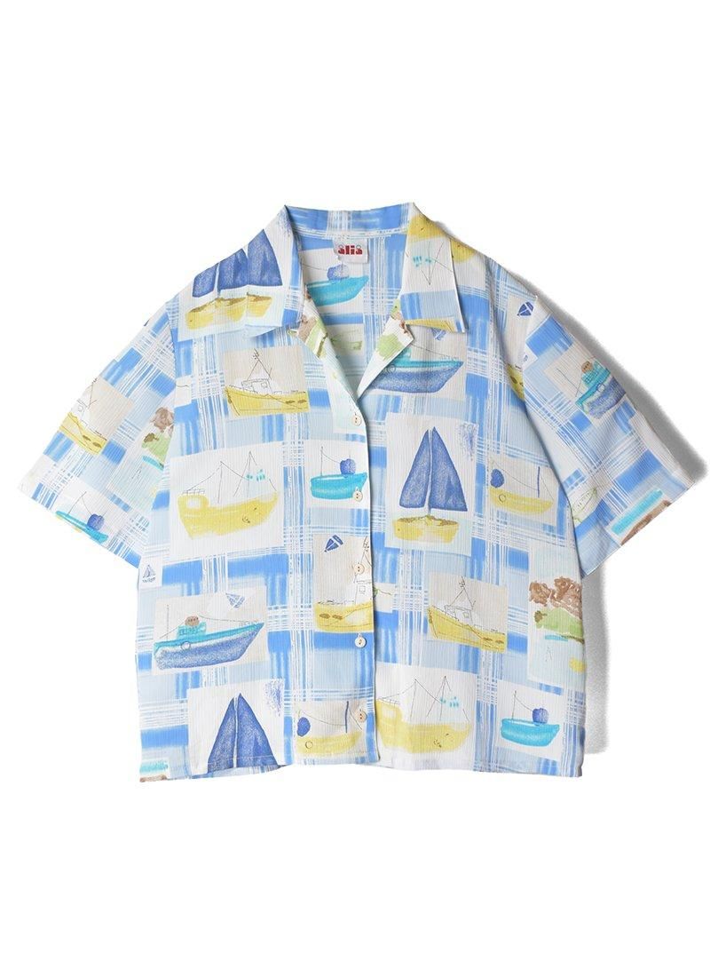 USED Nuance Pattern Blouse CT-17