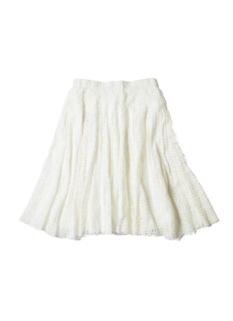 USED Lace Flower Mini Skirt CV-19