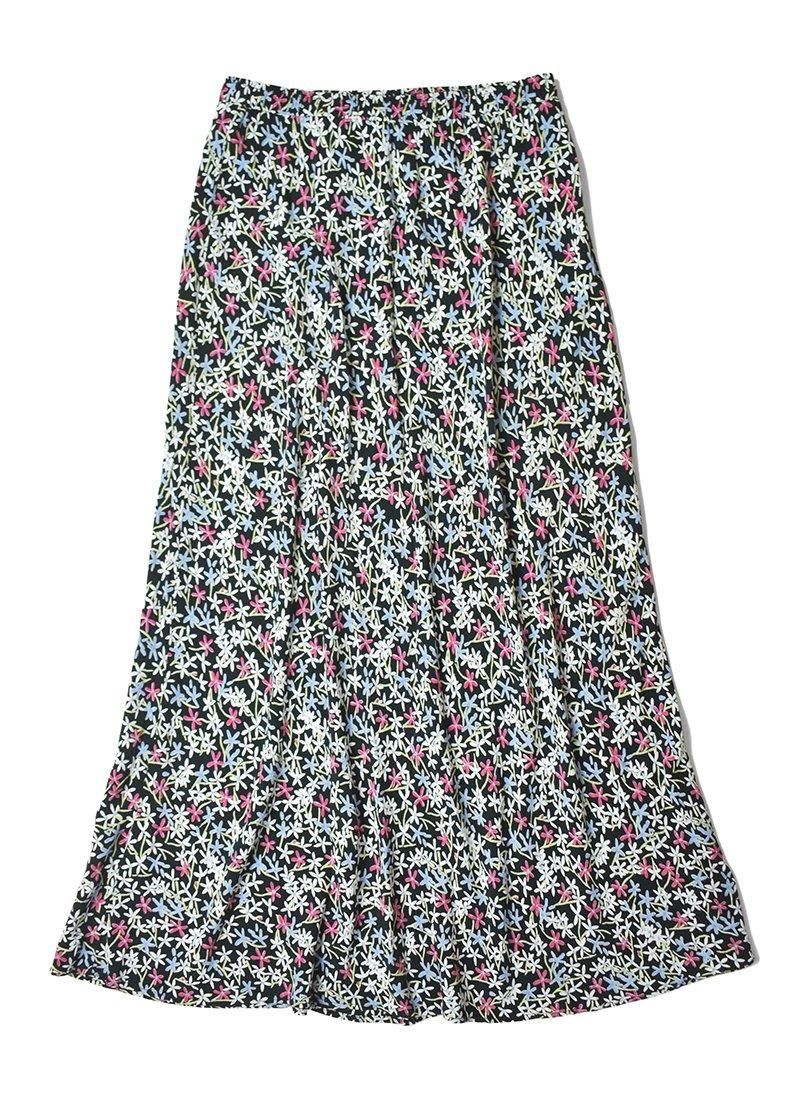 USED Floral Print Skirt CK-10