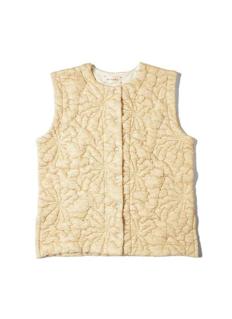 MEYAME Flower Quilting Vest
