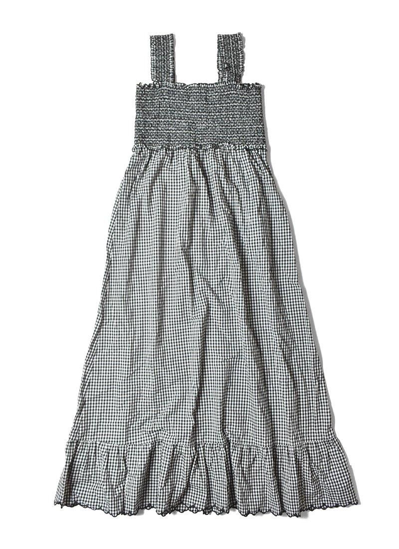 USED Checked Camisole Dress DB-23