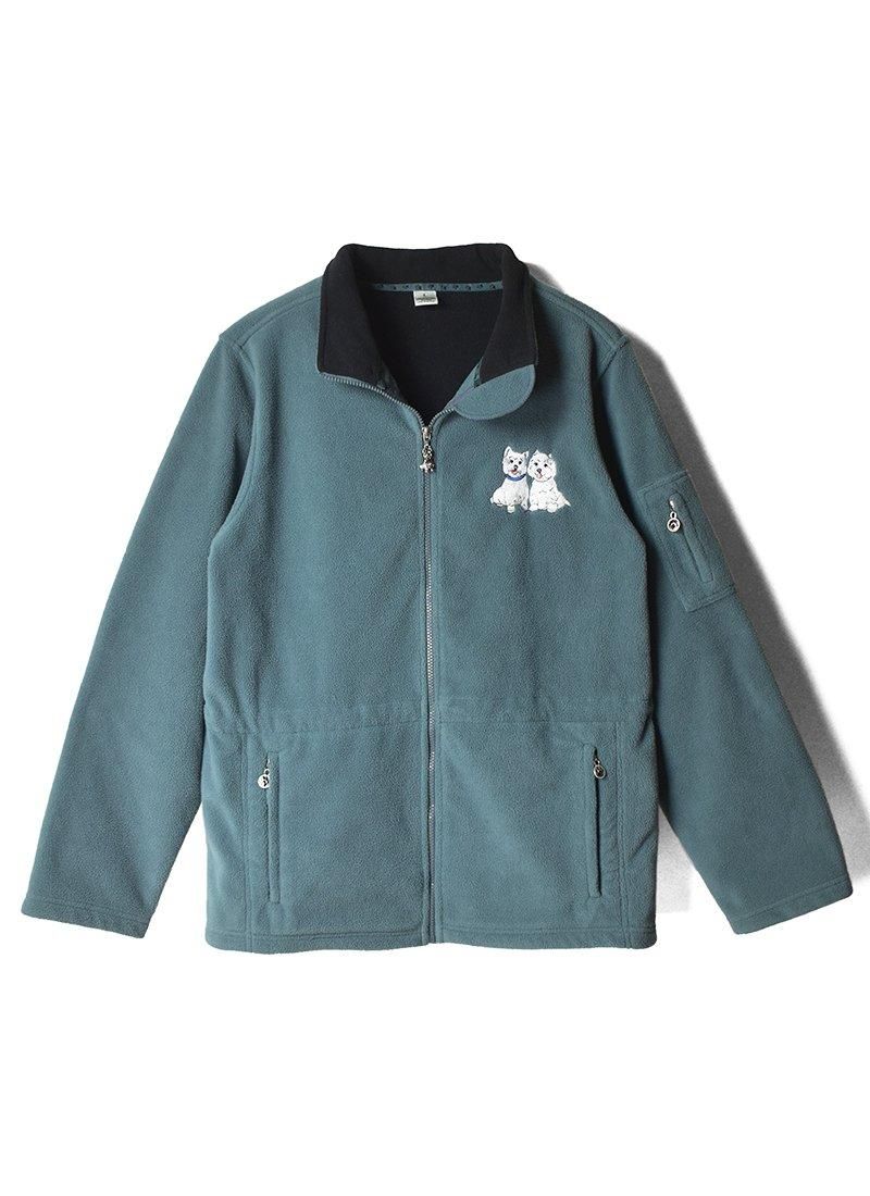 USED Maltese dog Fleece Jacket DB-36