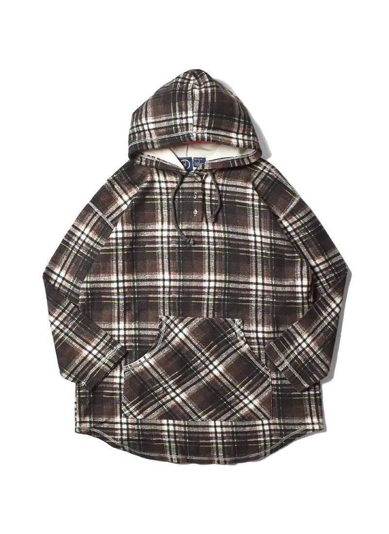 USED Hooded Check Shirt DC-12