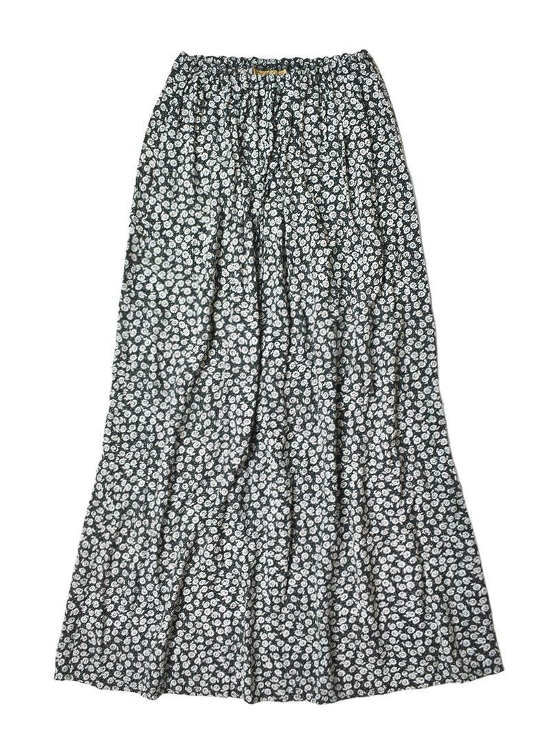 USED Floral Print Skirt DB-9