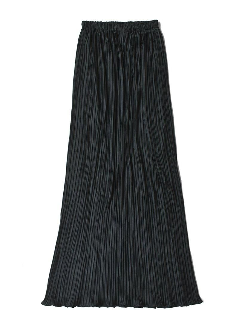 USED Shirring Long Skirt DE-3