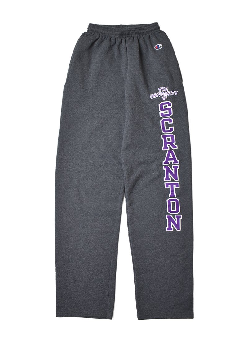 USED Champion College Logo Sweat Pants DE-8