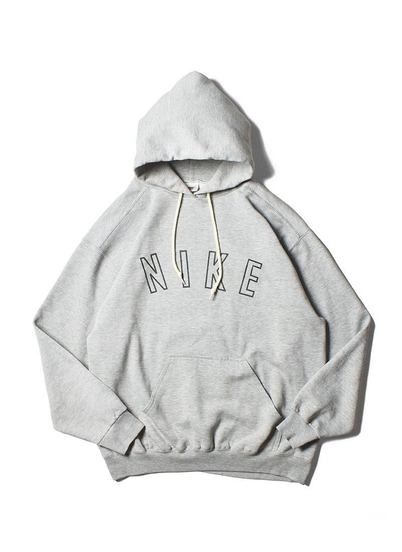 USED Nike Logo Hooded Sweat DF-3