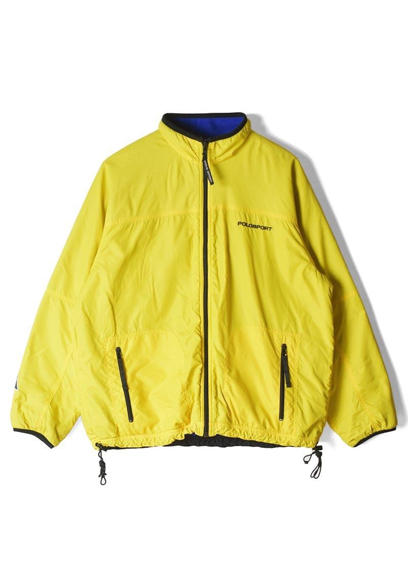 USED Ralph lauren Reversible Nylon Fleece Jacket DF-11
