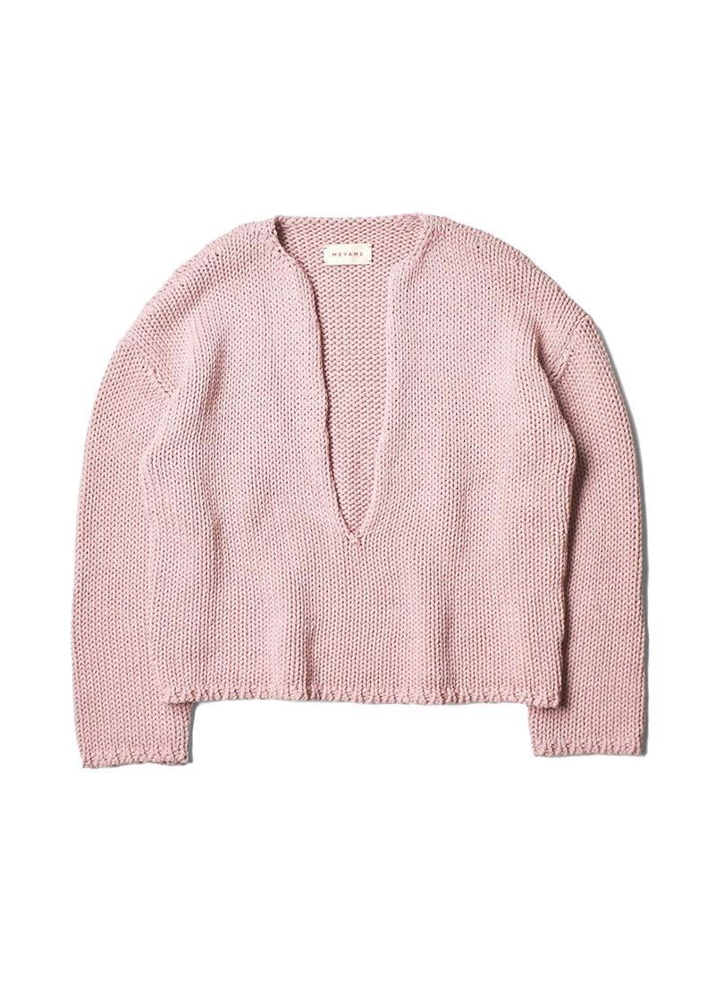トップス MEYAME LONG SLIT KNIT LONG SLIT KNIT – MEYAME