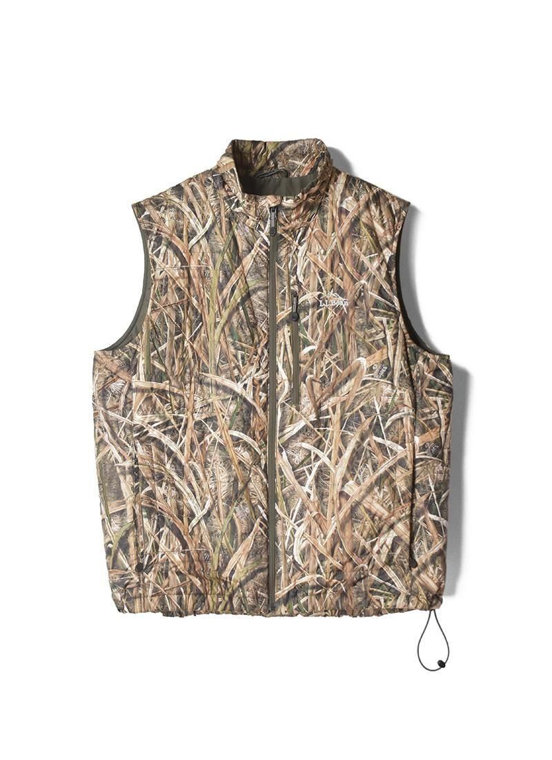 USED L.L.BEAN Real Tree Camo Down Vest DK-10