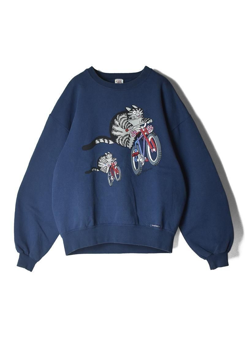 USED Kliban Cat Sweat Shirts DA-18