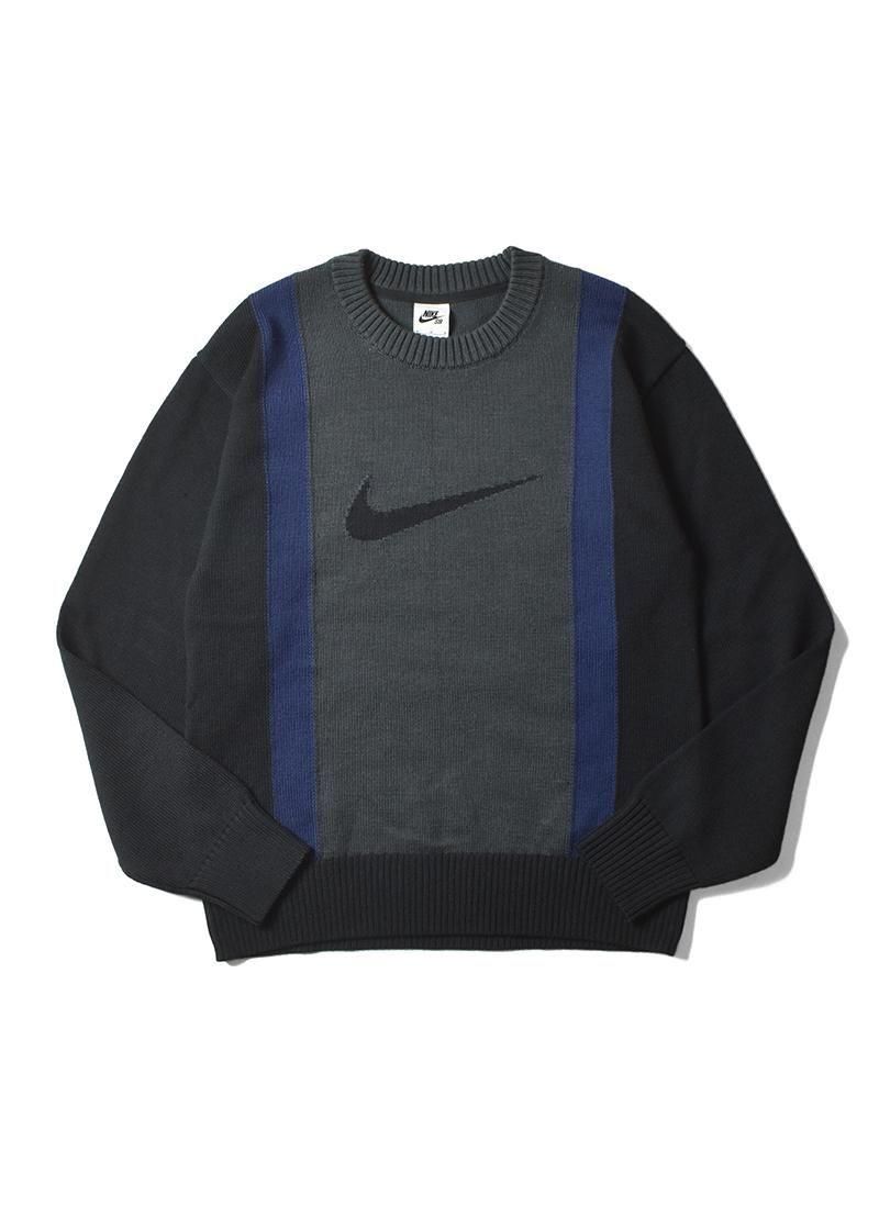 USED Nike Swoosh Knit Sweater DI-32