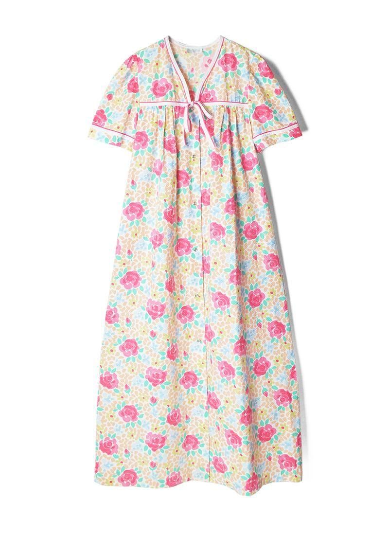 USED Floral Print Long Dress CZ-128