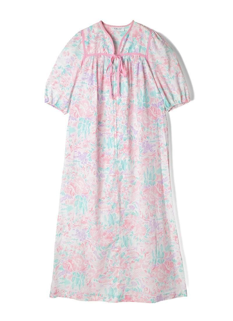 USED Floral Print Long Dress CZ-127