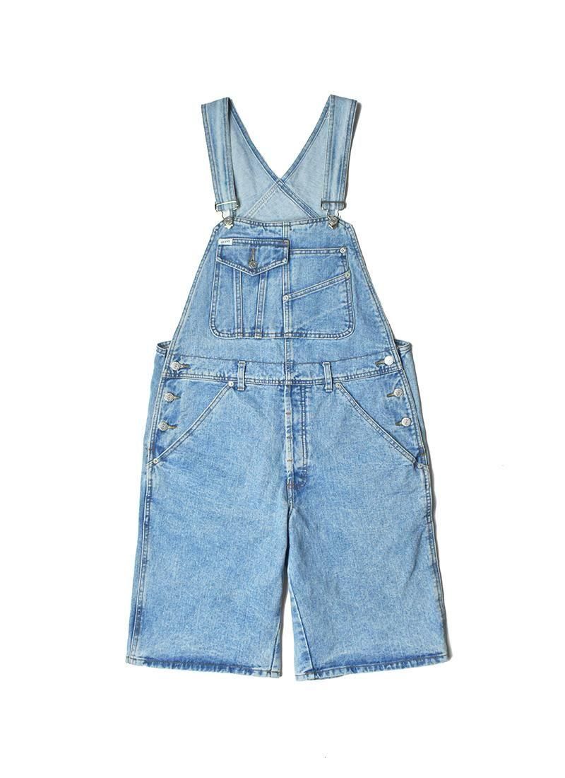 USED GUESS Denim Short Overalls DT-29