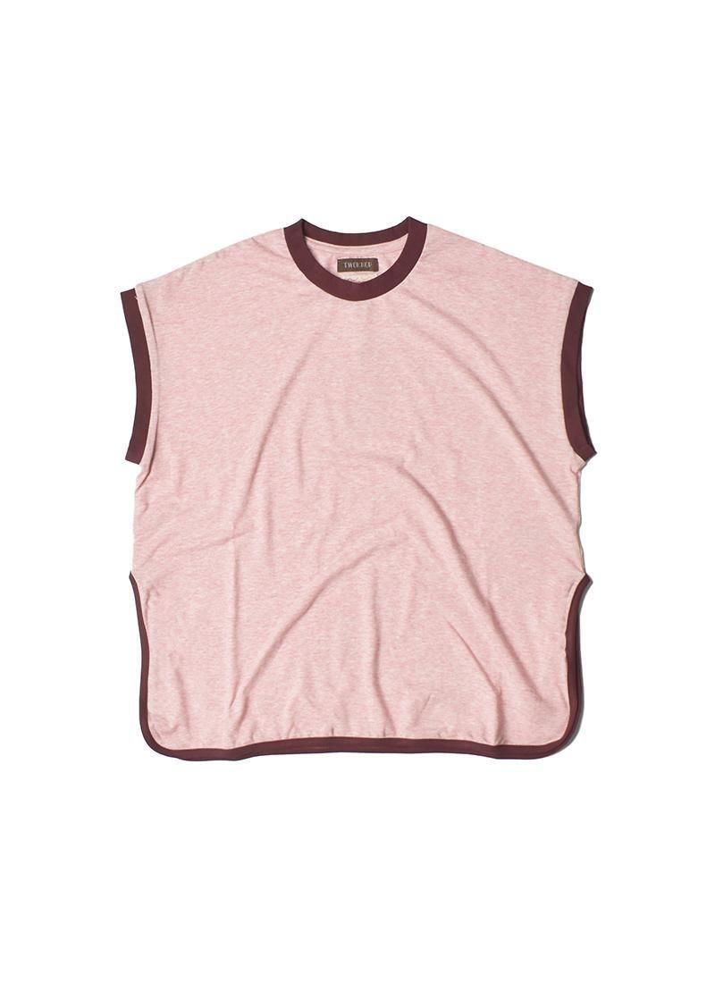 TWOKNOP Sleeveless Ringer T (Short)