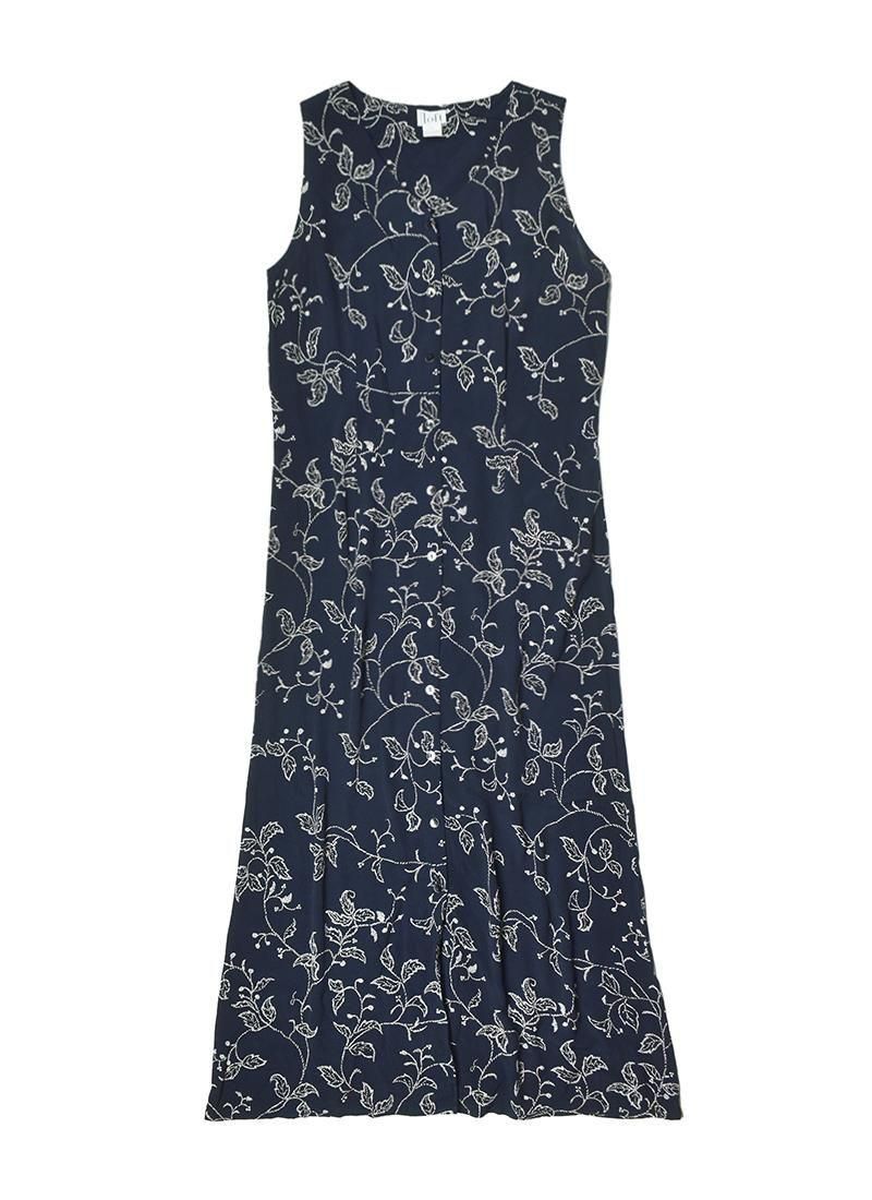 USED Sleeveless Floral Print Dress DU-21