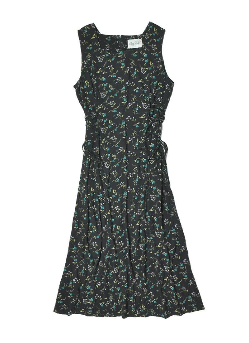 USED Sleeveless Floral Print Dress DU-22