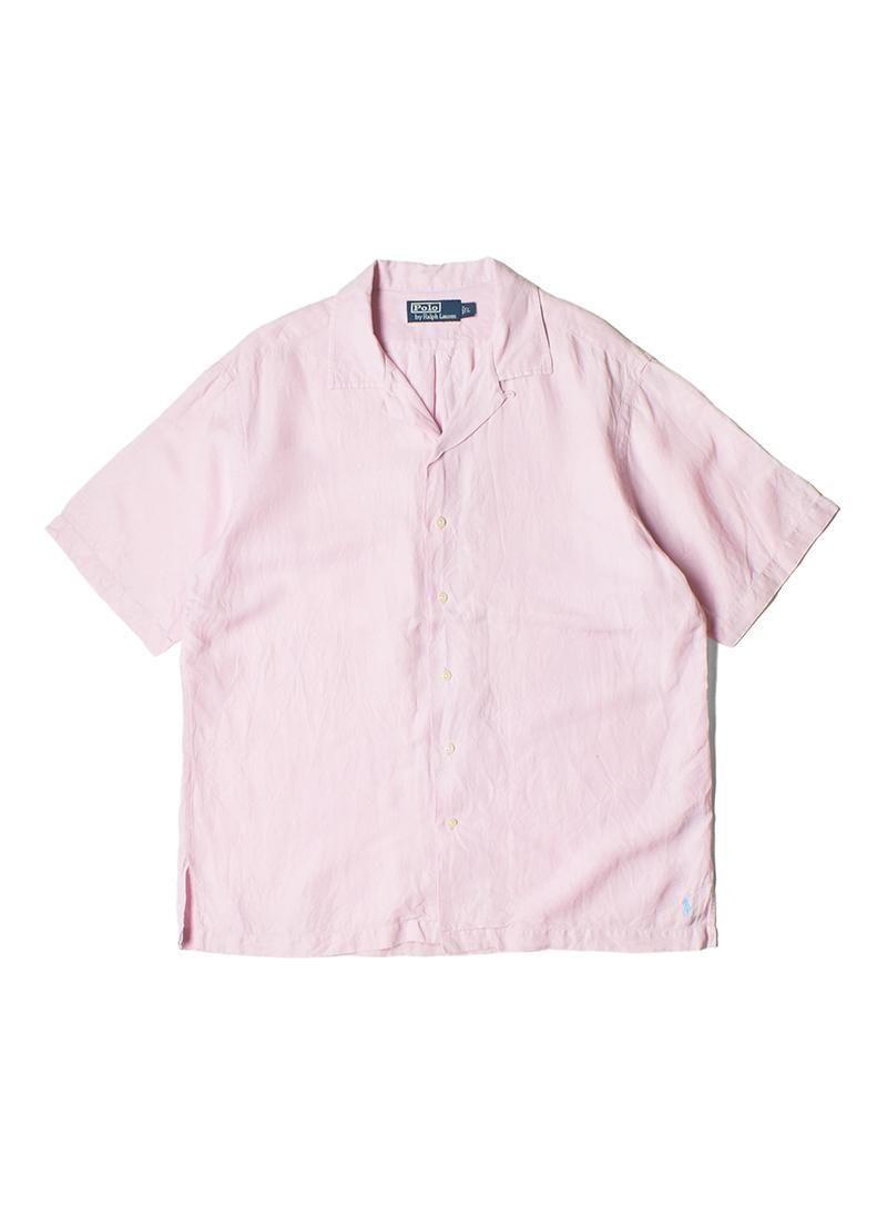 USED RALPH LAUREN Open Collar Shirt DU-44
