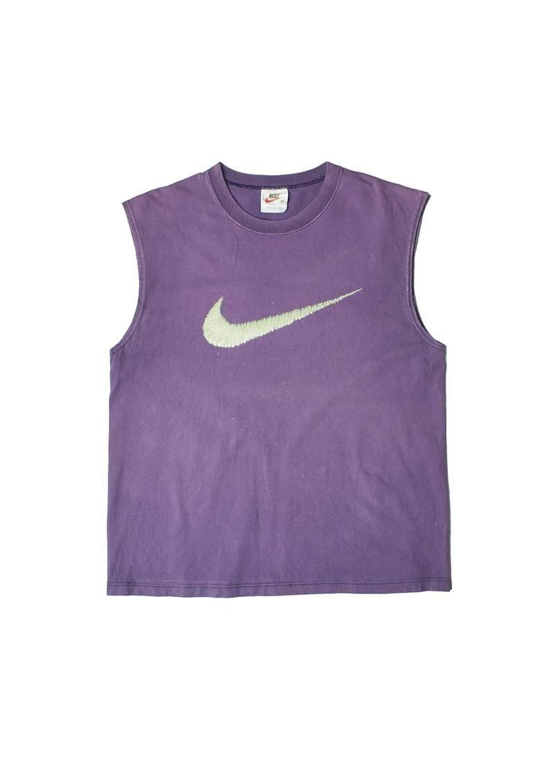 USED NIKE Logo Sleeveless Tee DV-26