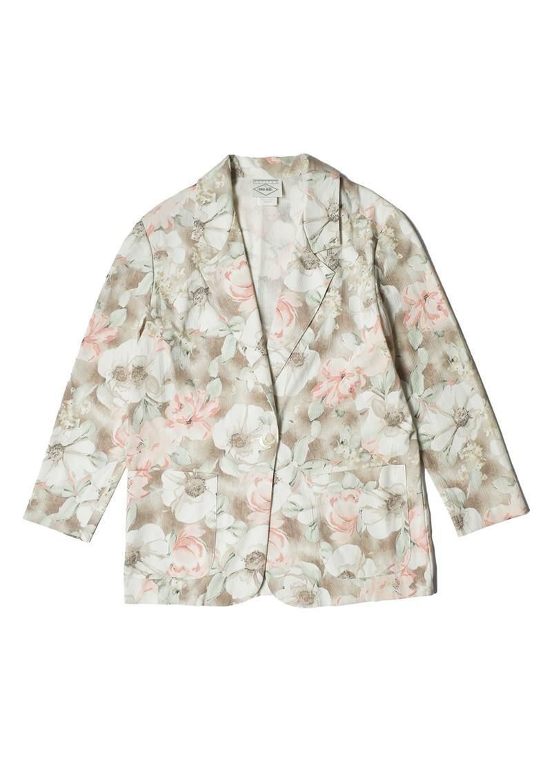 USED Floral Pattern Light Jacket DT-26