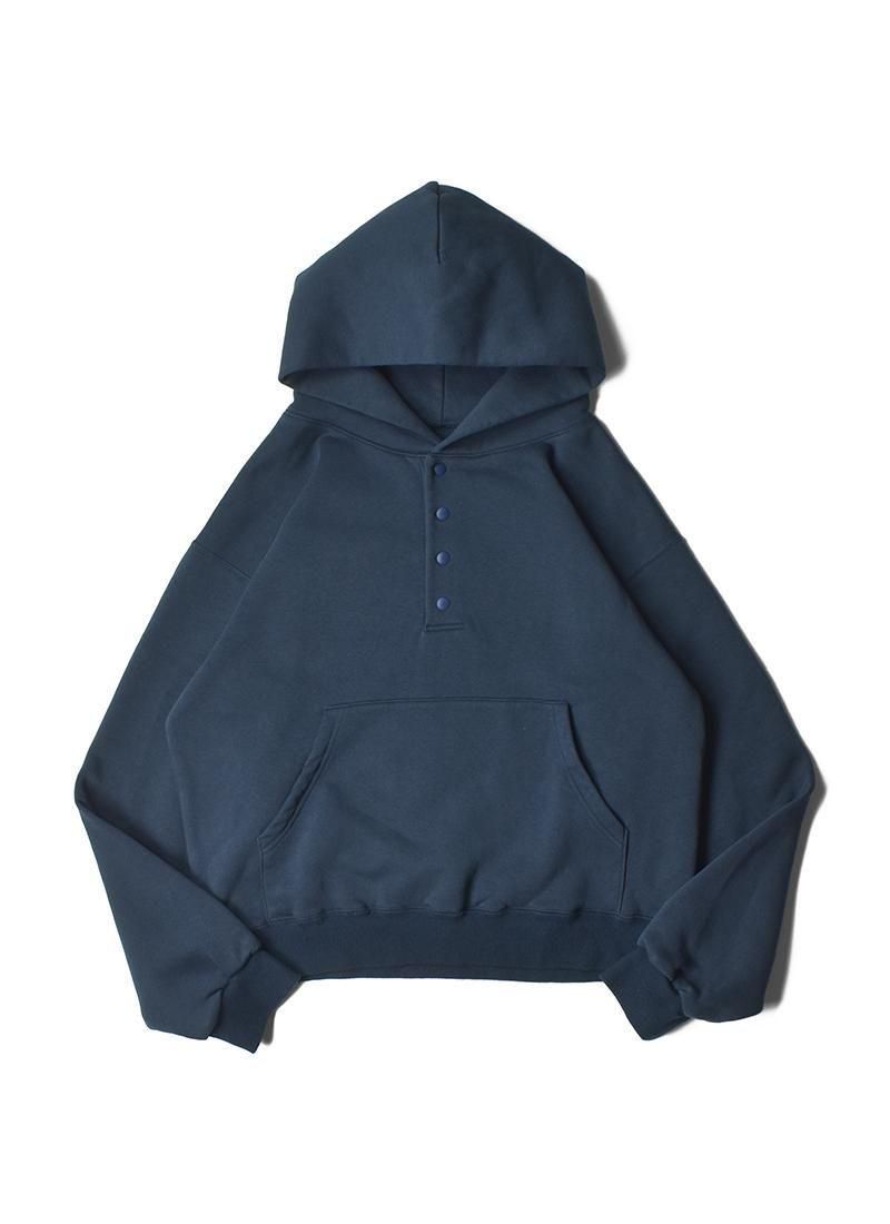 MEYAME Half Button Hoodie (Brushed Lining)

