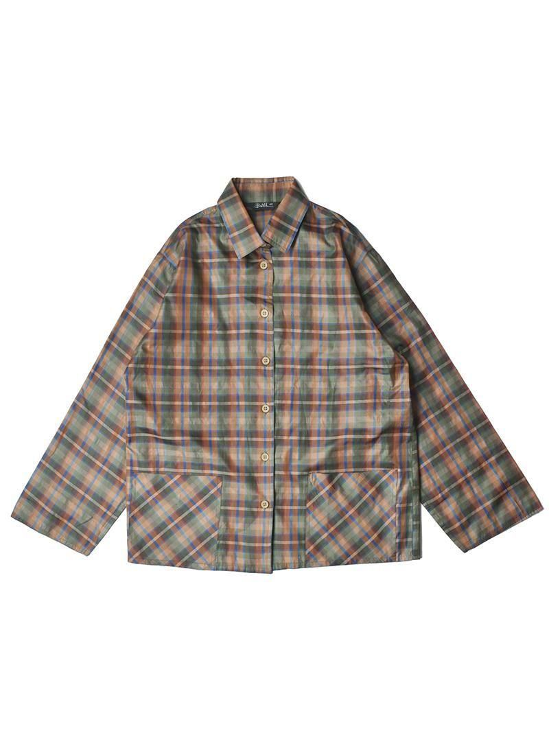 USED Plaid Pattern Jacket DY-6