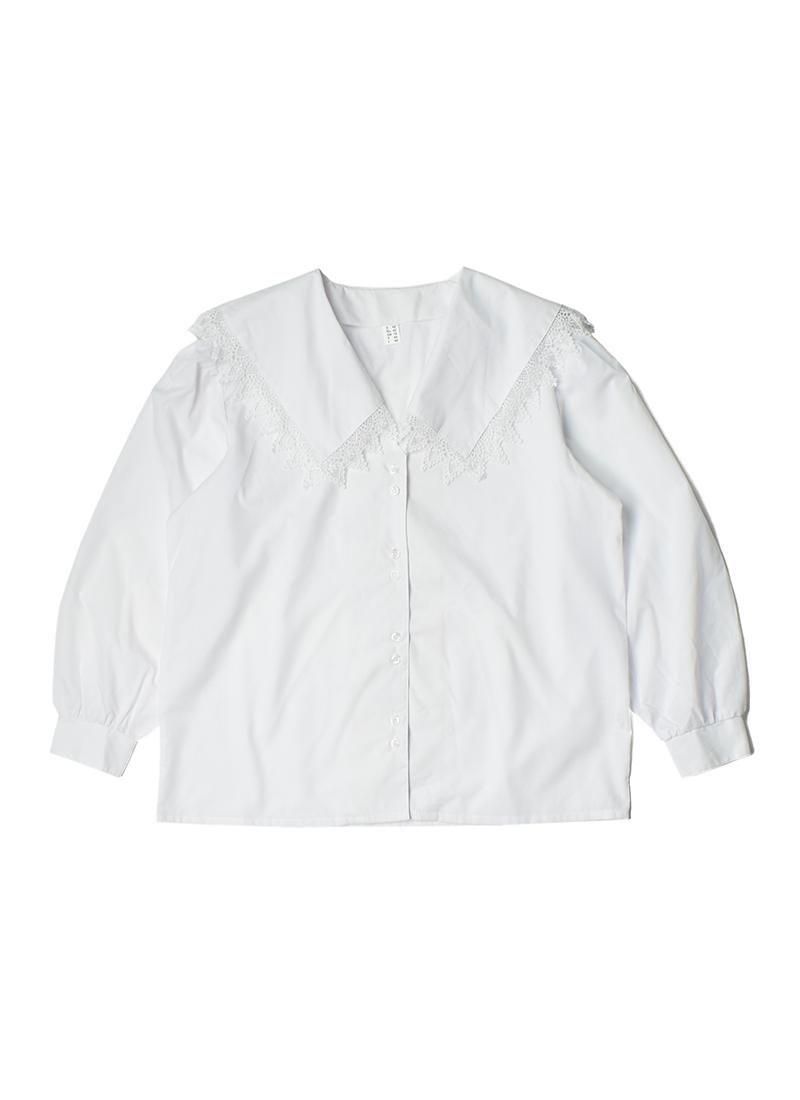 USED Big Frilly Blouse DZ-15