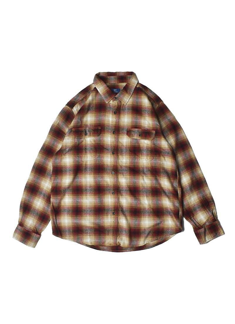 USED GEORGE Ombre Check Shirt DY-26