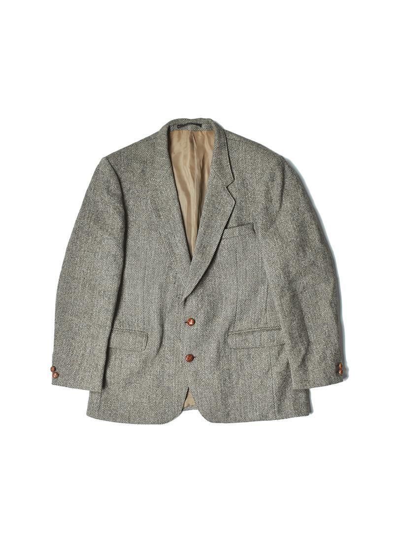 USED Harris Tweed Tailored Jacket DZ-2