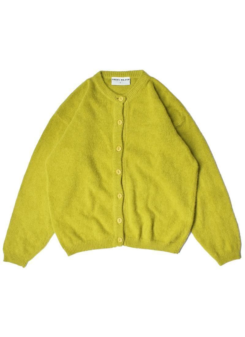 USED Angora Knit Cardigan EA-7