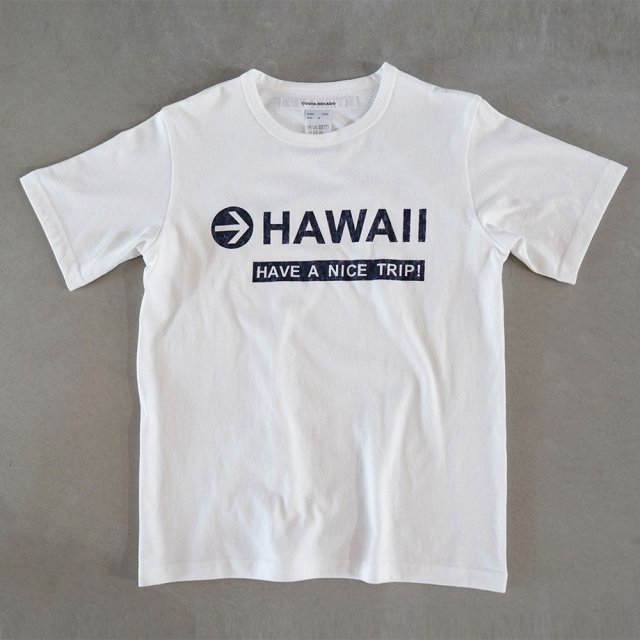 T-shirt  hawaii  navy/white