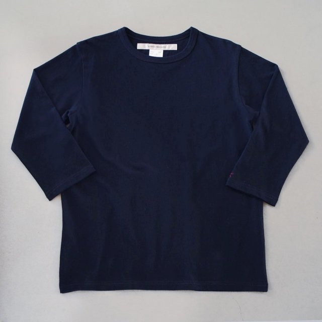 <img class='new_mark_img1' src='https://img.shop-pro.jp/img/new/icons6.gif' style='border:none;display:inline;margin:0px;padding:0px;width:auto;' />T-shirt 7.8oz three-quarter sleeves navy “hitode” 
