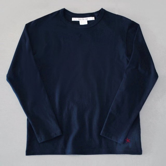 <img class='new_mark_img1' src='https://img.shop-pro.jp/img/new/icons6.gif' style='border:none;display:inline;margin:0px;padding:0px;width:auto;' />T-shirt 7.8oz long sleeve navy “hitode” 