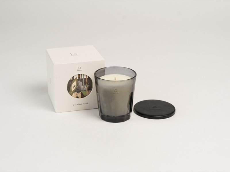 LO　vegan fragrance candle／pathless wood