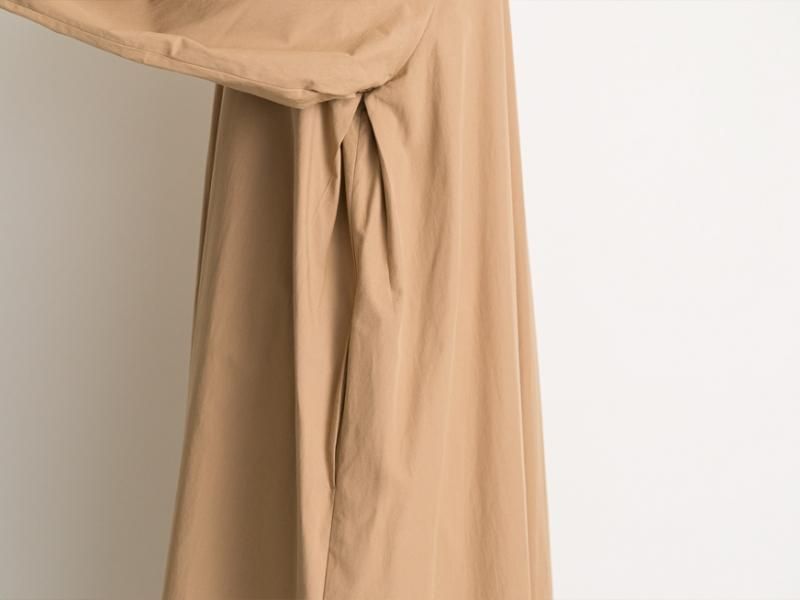 ARTS&SCIENCE Side tuck long shirt dress - factory zoomer / online shop