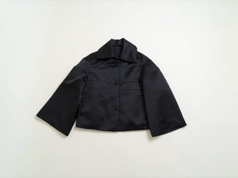 ANTIPASTwoven silk wool rev jacket