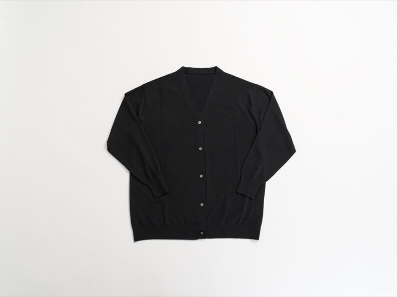 ARTS&SCIENCE bulky sleeve V-neck cardigan - factory zoomer ARTS&SCIENCE bulky sleeve V-neck cardigan - factory zoomer