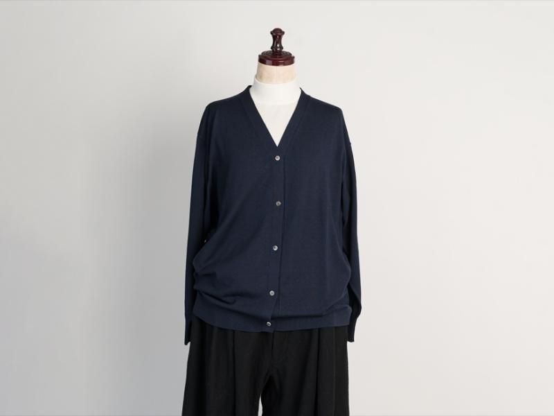ARTS&SCIENCE bulky sleeve V-neck cardigan - factory zoomer