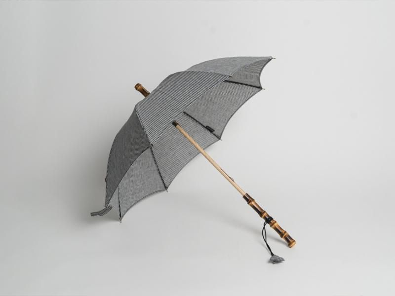 bonbon store リネン千鳥格子日傘 - factory zoomer / online shop bonbon store リネン千鳥格子日傘 - factory zoomer / online shop