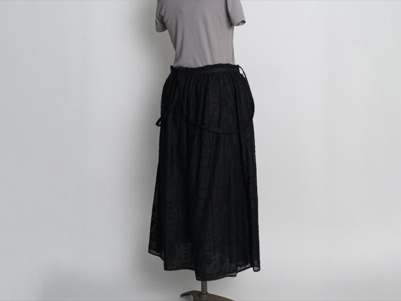 ANTIPAST 　刺繍スカート ANTIPAST embroidery skirt - factory zoomer / online shop