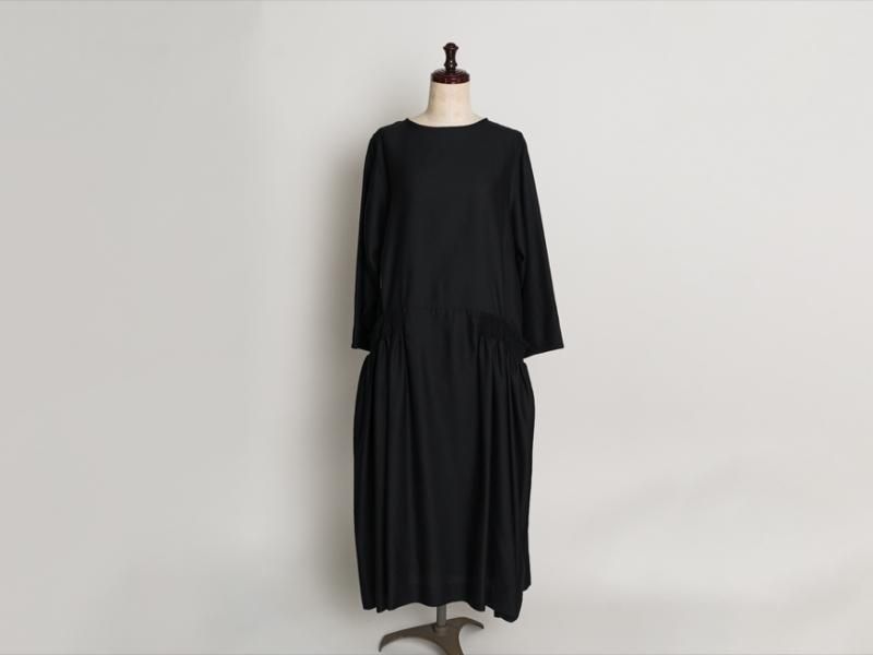 ARTS&SCIENCE Side smock slip on dress - factory zoomer ARTS&SCIENCE Side smock slip on dress - factory zoomer