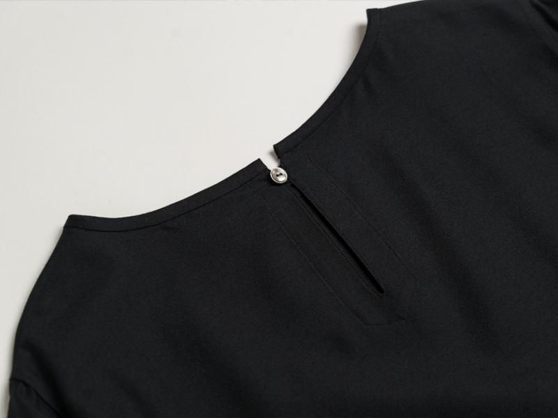 ARTS&SCIENCE Side smock slip on dress - factory zoomer